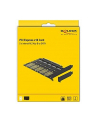 D-ELOCK KARTA PCI-E X16 -> 5X M2 LOW PROFILE KEY B + ADAPTERY SATA 90435 - nr 25