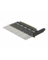 D-ELOCK KARTA PCI-E X16 -> 5X M2 LOW PROFILE KEY B + ADAPTERY SATA 90435 - nr 3