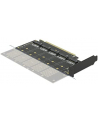 D-ELOCK KARTA PCI-E X16 -> 5X M2 LOW PROFILE KEY B + ADAPTERY SATA 90435 - nr 7