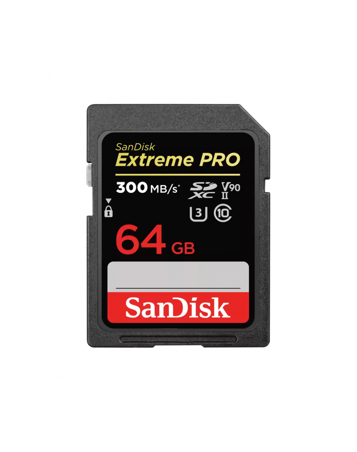 SANDISK EXTREME PRO SDXC 64GB - 300MB/s V90 UHS-II główny