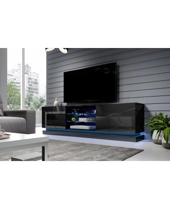 cama meble Oświetlenie RTV QIU 200 niebieskie