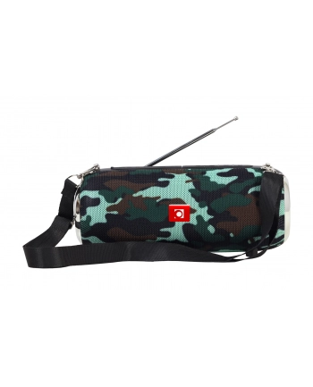 GEMBIRD PRZENOŚNY GŁOŚNIK BLUETOOTH SPK-BT-17-CM FM-RADIO  WBUDOWANY MIKROFON  WZÓR MORO  USB  AUX  MICROSD
