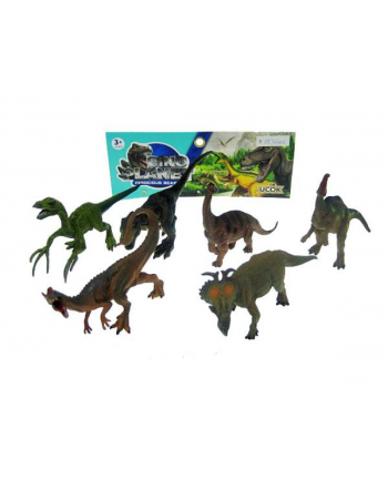 hipo Dinozaur 17cm 6 rodzajów   cena za 1 sztukę