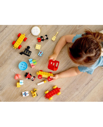 LEGO 10941 DUPLO Urodzinowy pociąg myszek Miki i Minnie p4