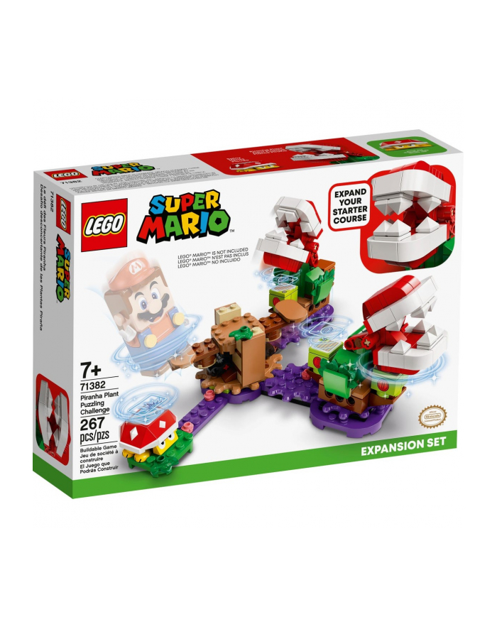 LEGO 71382 SUPER MARIO Zawikłane zadanie Piranha Plant - zestaw dodatkowy p6 główny