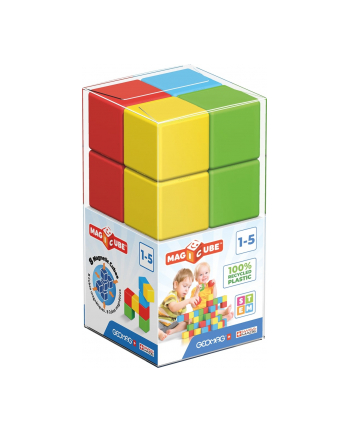 trefl MegiCube Full Color Recycled Crystal - klocki magnetyczne 8el. G054