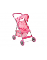 Wózek dla lalek rózowe kropki M1913 533905 ADAR - nr 1