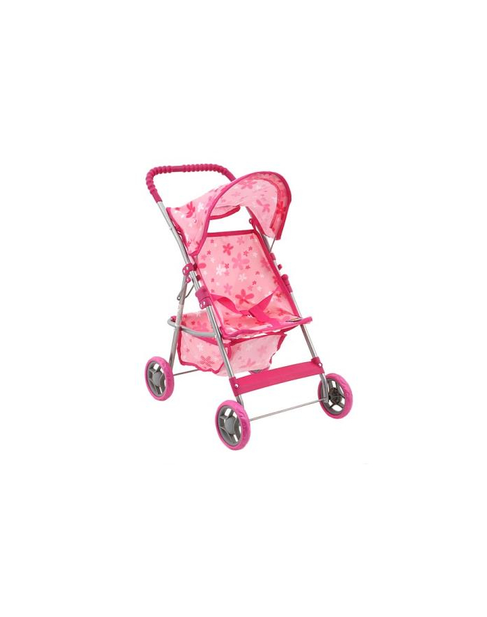Wózek dla lalek rózowe kropki M1913 533905 ADAR główny