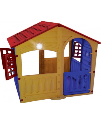 PalPlay Duży Domek ogrodowy z oświetleniem dla dzieci M780 140x111x115h