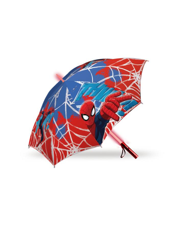 Parasolka automatyczna ze światełkami LED 46cm Spiderman MV15347 Kids Euroswan główny