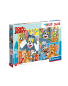 Clementoni Puzzle 3x48el Tom i Jerry 25265 - nr 1