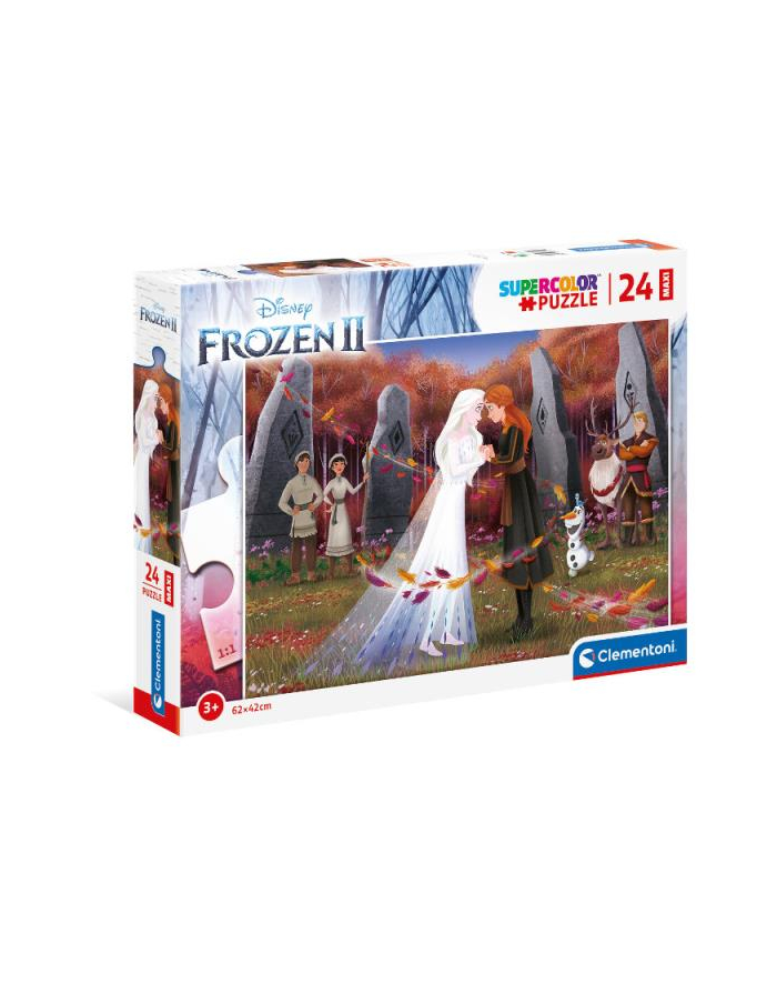 Clementoni Puzzle 24el Maxi podłogowe Frozen 2. Kraina Lodu 2. 24217 główny