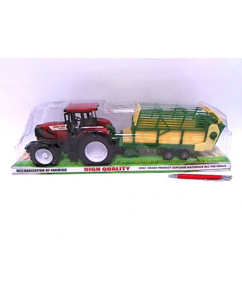 dromader Traktor z przyczepą pod kloszem 1207692