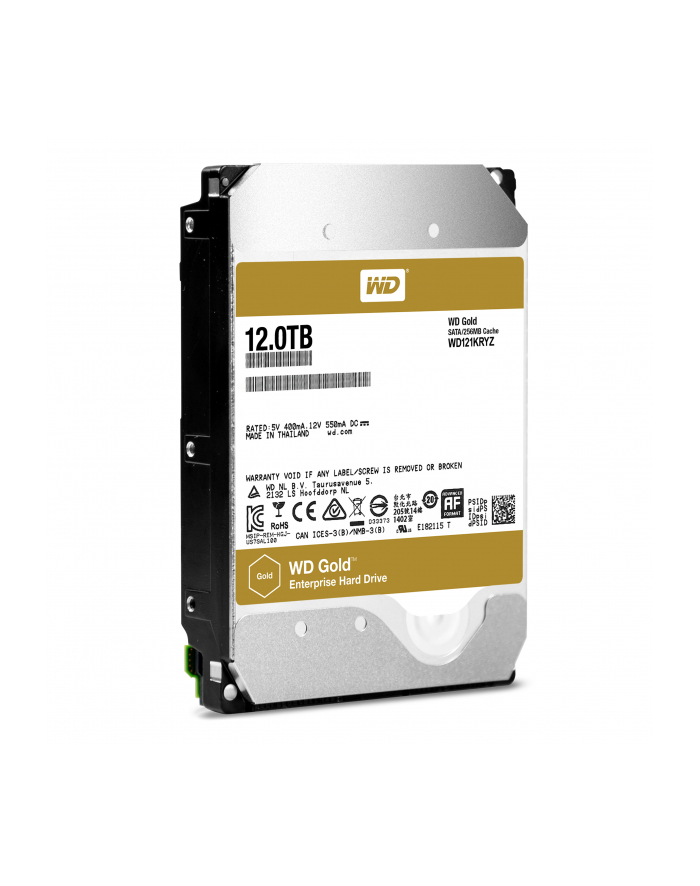 western digital Dysk GOLD Enterprise 12TB 3,5 SATA 256MB 7200rpm główny