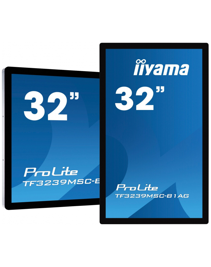 *IIYAMA 32'TF3239MSC-B1AG,AMVA,HDMIx2,DP,RJ45,IP54,24/7,POJ.12p główny