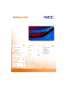 nec Monitor wielkoformatowy P435 43 cale UHD 700cd/m2 24/7 - nr 9