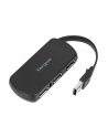 targus 4-Port USB Hub USB 2.0 Black - nr 1