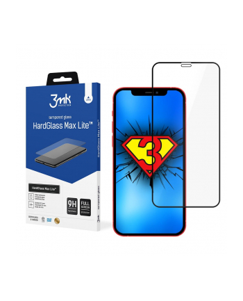 3mk HardGlass Max Lite iPhone 12 Mini 5,4 Szkło Hartowane