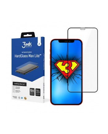 3mk HardGlass Max Lite iPhone 12 Pro Max 6,7 Szkło Hartowane