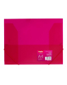 Teczka na gumkę A4 transparentna różowa PAT4003S/N/14 Patio - nr 1