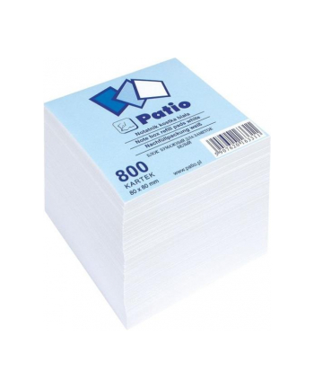 Wkład uzupełniający 800 karteczek biały p6 10658PTR Patio