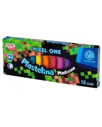 Plastelina Pixel One 12 kolorów ASTRA