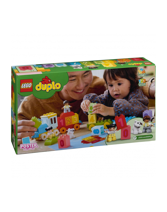 LEGO 10954 DUPLO Town Pociąg z cyferkami - nauka liczenia p4 główny