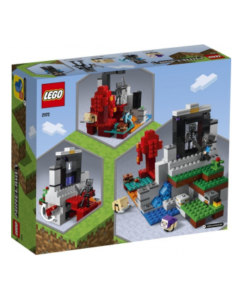 LEGO 21172 MINECRAFT Zniszczony portal p5
