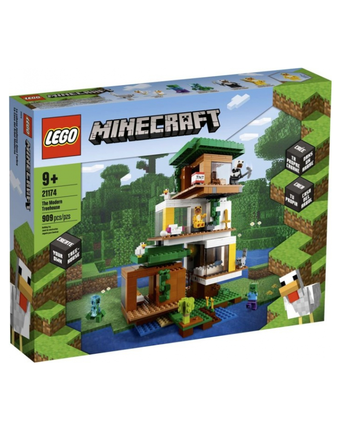 LEGO 21174 MINECRAFT Nowoczesny domek na drzewie p3 główny