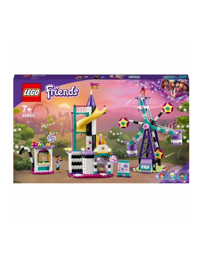 LEGO 41689 FRIENDS Magiczny diabelski młyn i zjeżdżalnia p3 główny