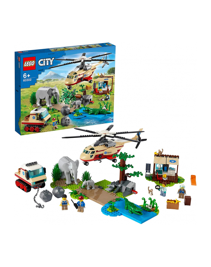 LEGO 60302 CITY Wildlife Na ratunek dzikim zwierzętom p4 główny