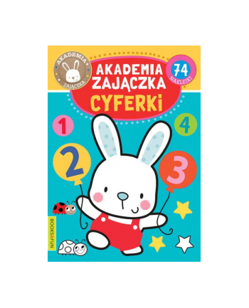 booksandfun Książka Akademia Zajączka. Cyferki Books and fun