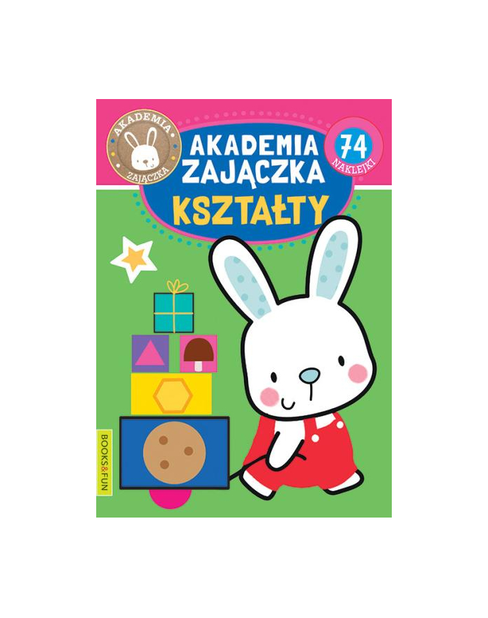 booksandfun Książka Akademia Zajączka. Kształty Books and fun główny