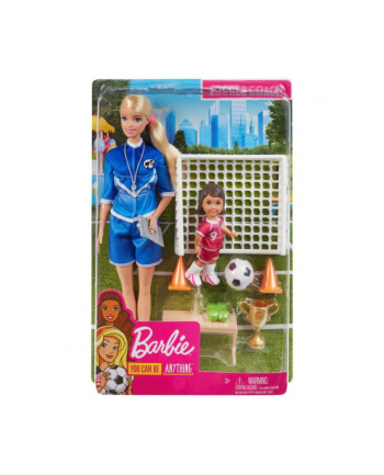 Barbie Trenerka piłki nożnej zestaw GLM47 p6 MATTEL