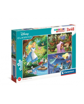 Clementoni Puzzle 3x48el Disney classic 25267