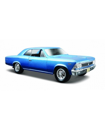 maisto MI Chevrolet Chevell 1966 SS 396 niebieski 1:24