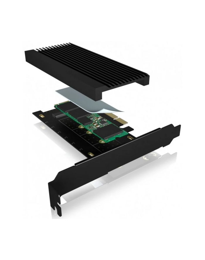 icybox Karta PCI na M.2 SSD NVMe IB-PCI208-HS z radiatorem główny