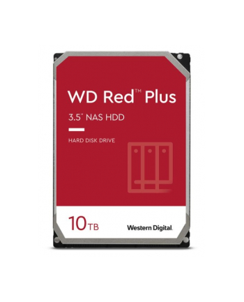 western digital Dysk HDD Red Plus 10TB 3,5'' CMR 256MB/7200RPM Class