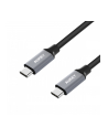 aukey CB-CC1 OEM ultraszybki nylonowy kabel Quick Charge USB C - USB C 1m - nr 2