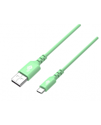 tb Kabel USB-USB C 1m silikonowy zielony