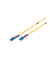 digitus Patchcord FO Singlemode 09/125 OS2 LC-LC duplex 10m Żółty - nr 7