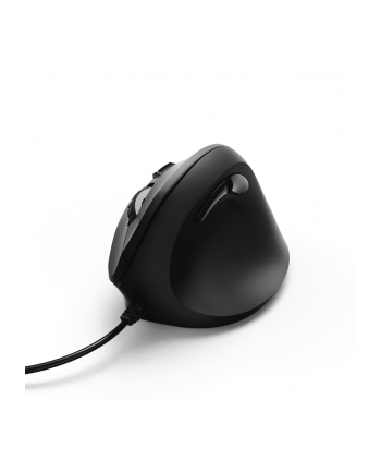 hama Mysz przewodowa EMC-500 ergonomiczna Czarna