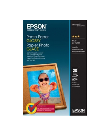 epson Papier Photo Glossy  A3+ 20 arkuszy 200g/mkw