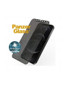 panzerglass Szkło ochronne E2E Super+ iPhone 12/12 Pro Case Friendly            AntiBacterial Microfracture Privacy - nr 3
