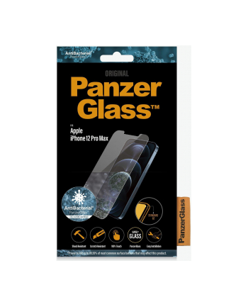 panzerglass Szkło ochronne Standard Super+ iPhone 12 Pro Max AntiBacterial