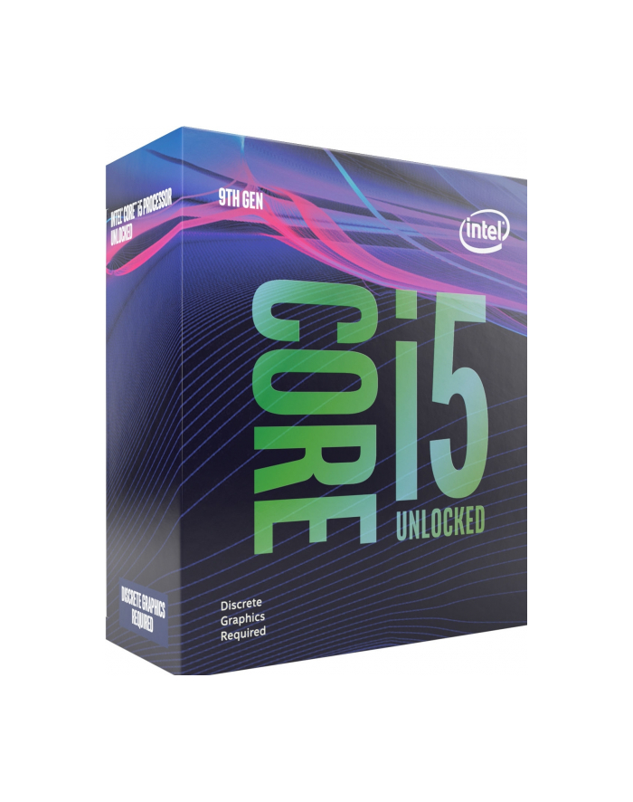 Intel CPU Desktop Core i5-9600KF (3.7GHz, 9MB, LGA1151) box główny
