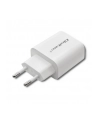 qoltec Ładowarka sieciowa | 18W | 5-12V | 1.5-3A | USB typ C PD |  USB QC 3.0 | Biała - nr 8