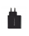 qoltec Ładowarka sieciowa | 63W | 5-20V | 1.5-3A | USB typ C PD |       USB QC 3.0 | Czarna - nr 6
