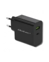 qoltec Ładowarka sieciowa | 42W | 5-20V | 2.25-3A | USB typ C PD | USB | Czarna - nr 12