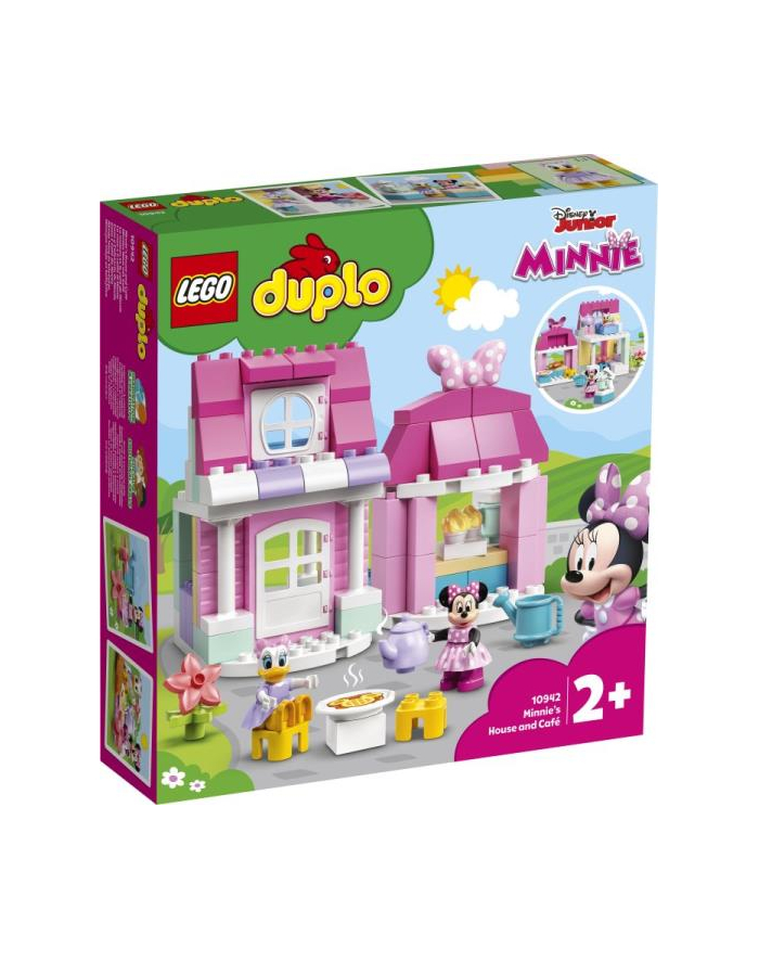 LEGO 10942 DUPLO Disney Dom i kawiarnia Myszki Minnie p3 główny